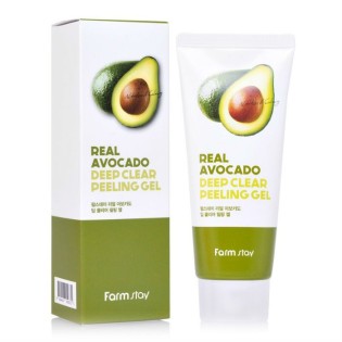 Пилинг скатка с экстрактом авокадо FarmStay Real Avocado Deep Clear Peeling Gel 100 мл