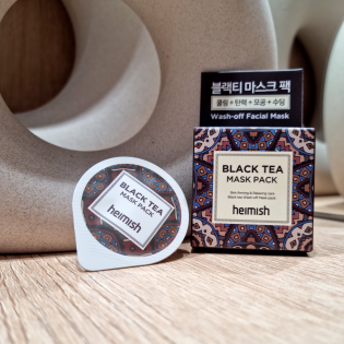 Антиоксидантная маска против отеков Heimish Black Tea Mask Pack 5 мл