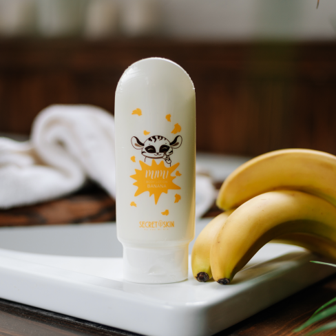 Лосьон для тела с ароматом банана Secret Skin mimi body lotion Banana 200ml